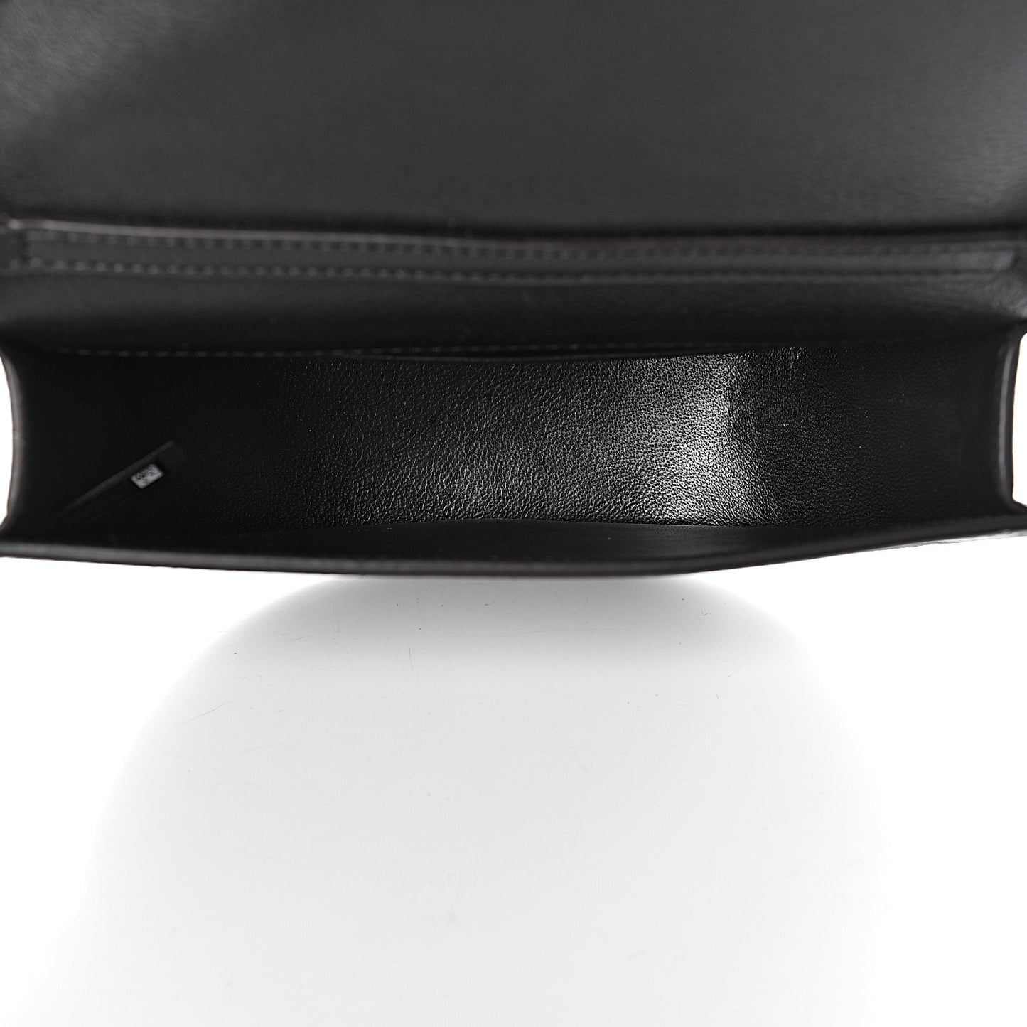Calfskin Small Nile Bracelet Minaudiere Bag Black