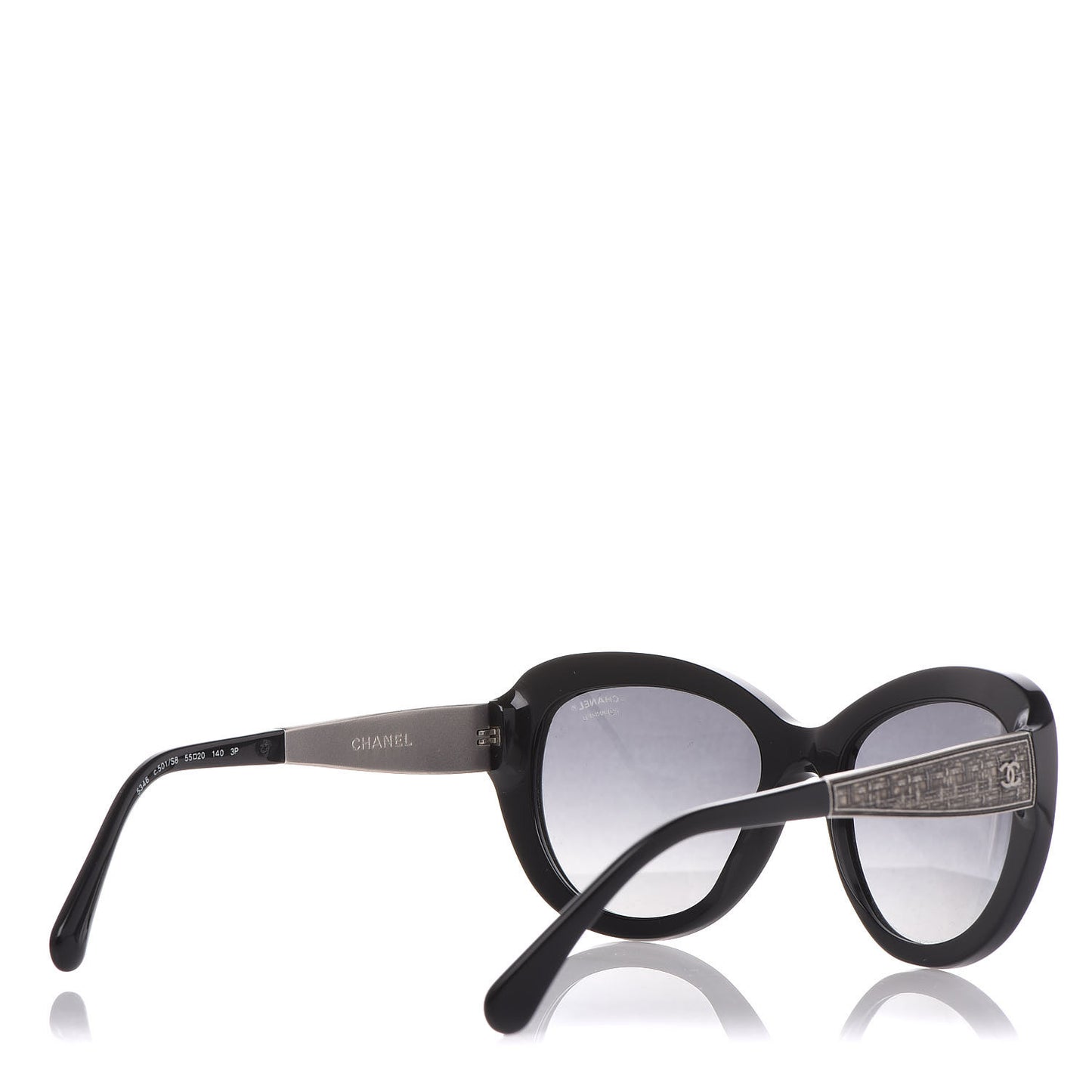 Polarized Butterfly Signature Sunglasses 5346 Black