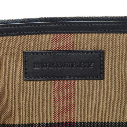 Burberry Canvas Mega Check Mini Ashby Tassel Crossbody Black 11 of 11