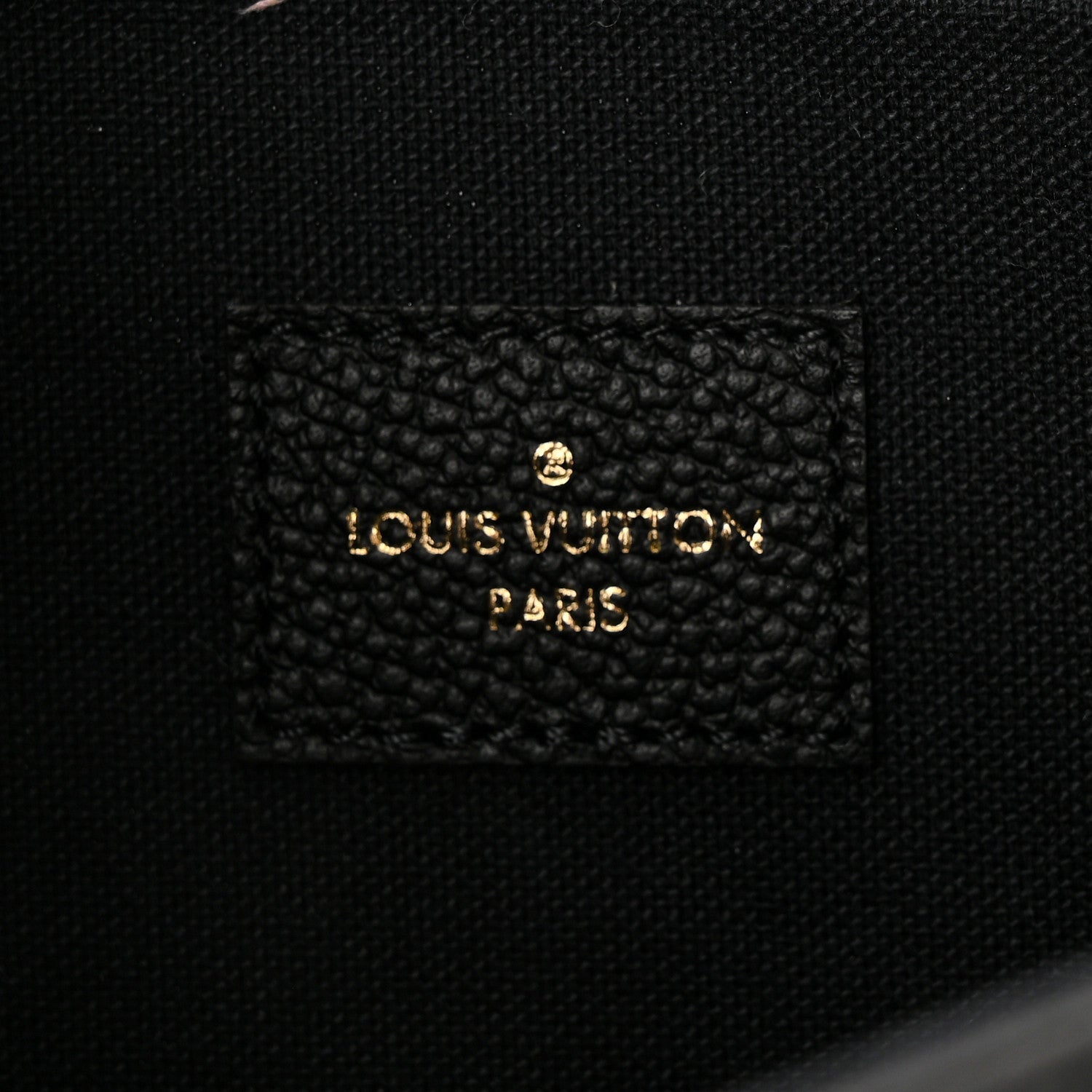 Louis Vuitton Empreinte Pochette Felicie Chain Wallet Black 7 of 11