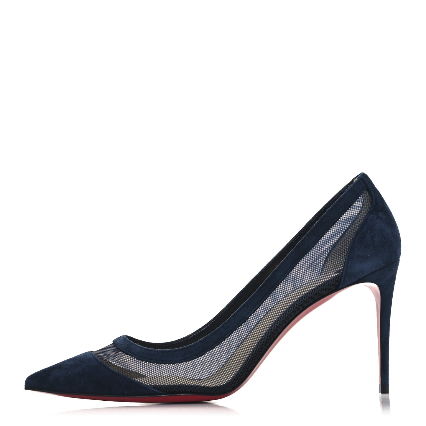 Veau Velours Rete Galativi 100 Pumps 40 Navy