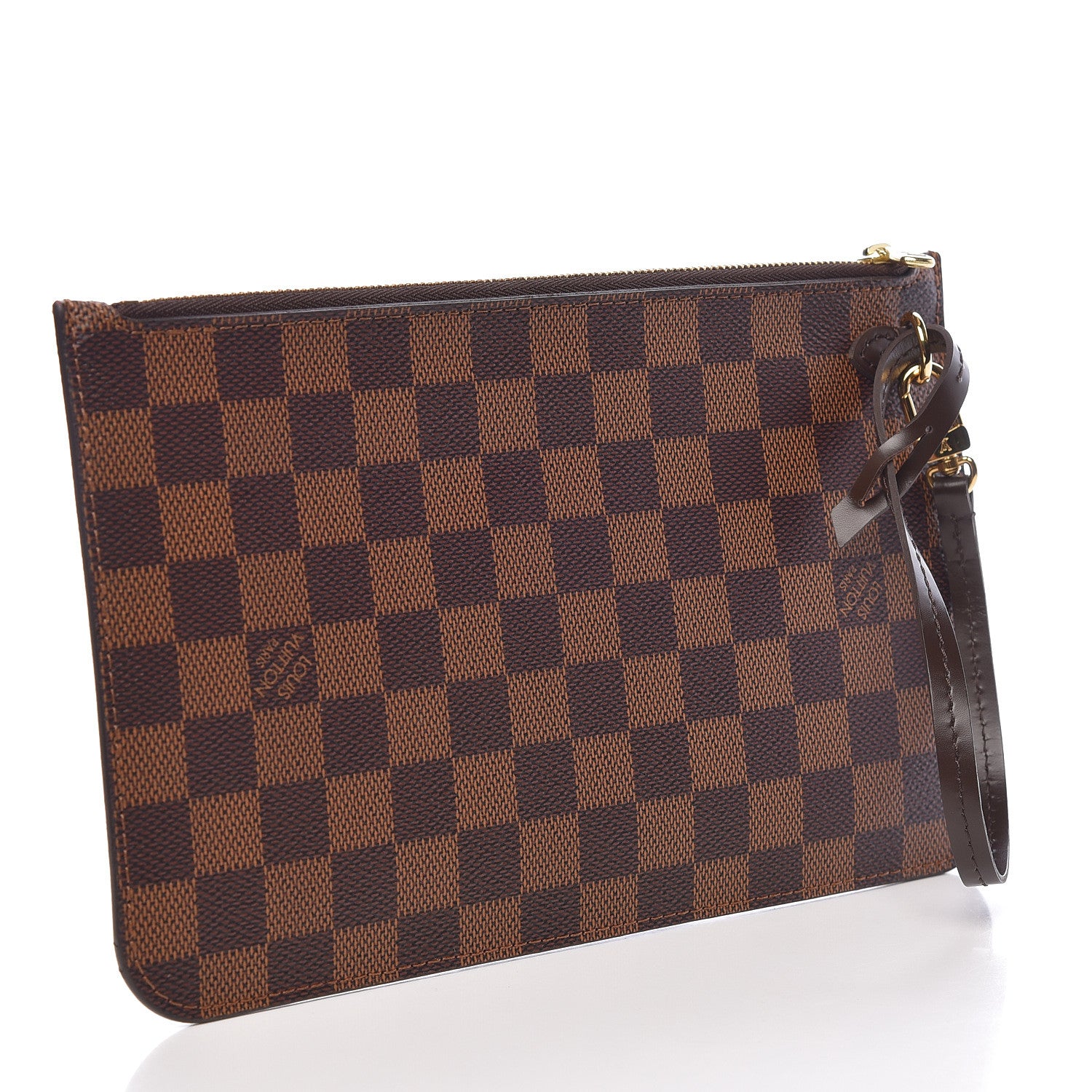 Louis Vuitton Damier Ebene Neverfull MM GM Pochette 3 of 11
