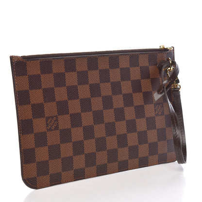 Louis Vuitton Damier Ebene Neverfull MM GM Pochette 3 of 11