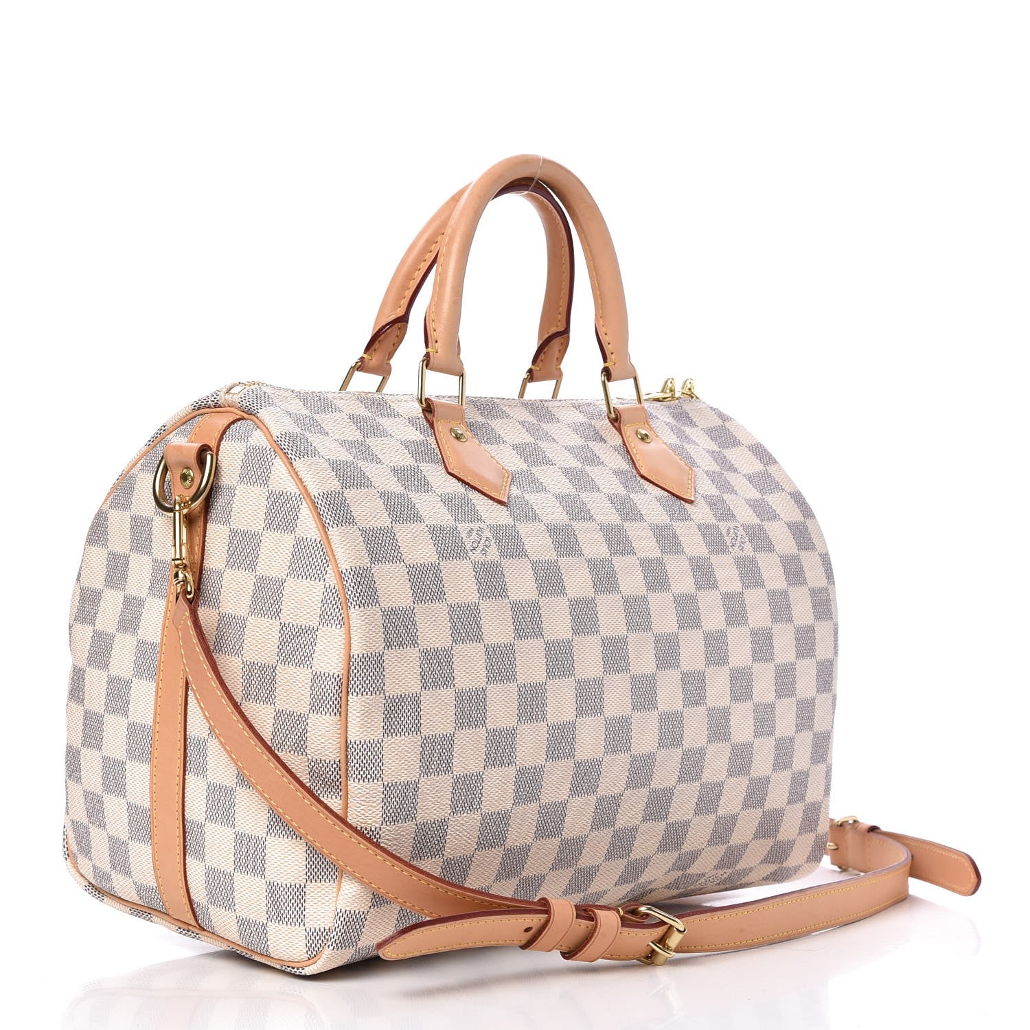 Louis Vuitton Damier Azur Speedy Bandouliere 30 3 of 9