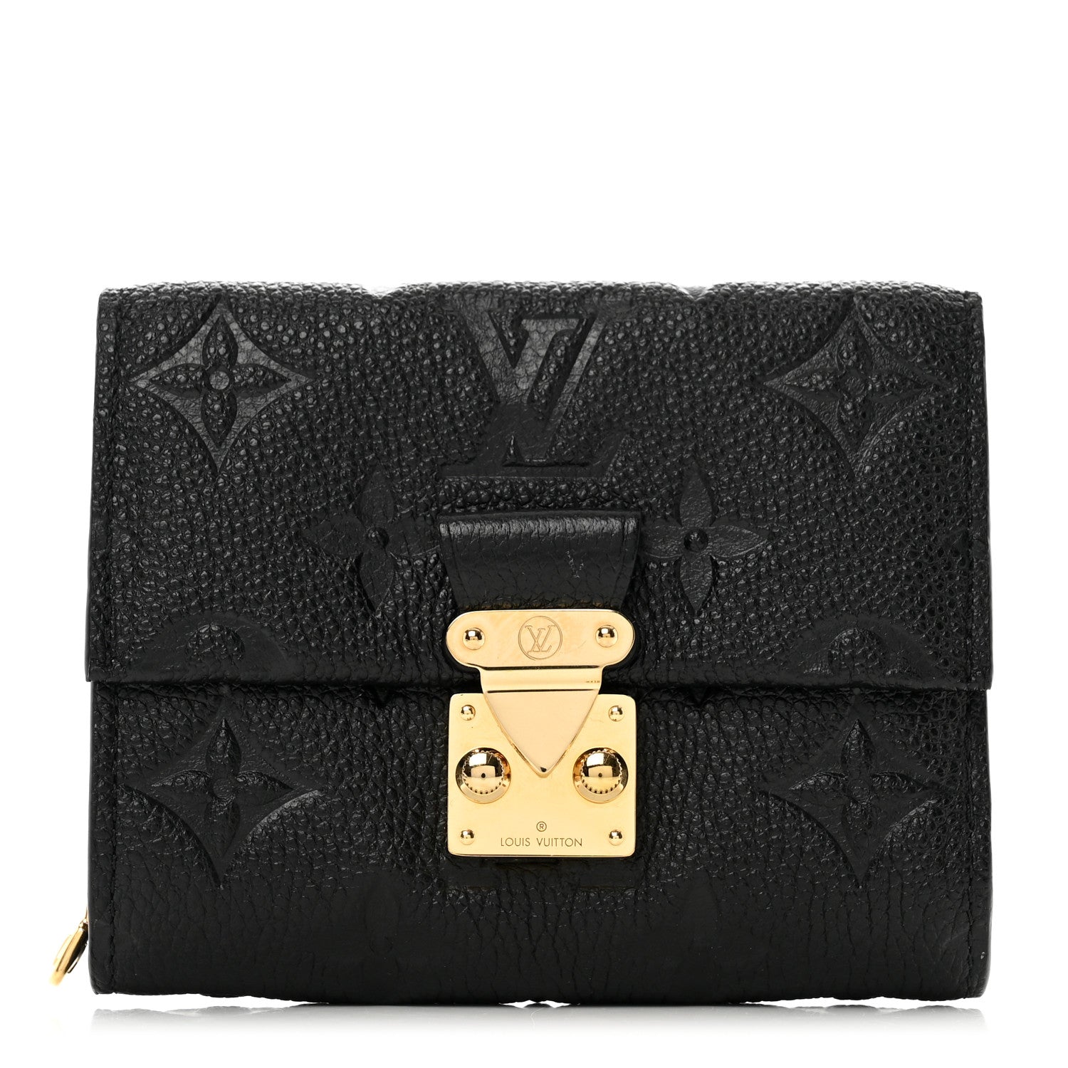 Louis Vuitton Empreinte Metis Compact Wallet Black 1 of 7