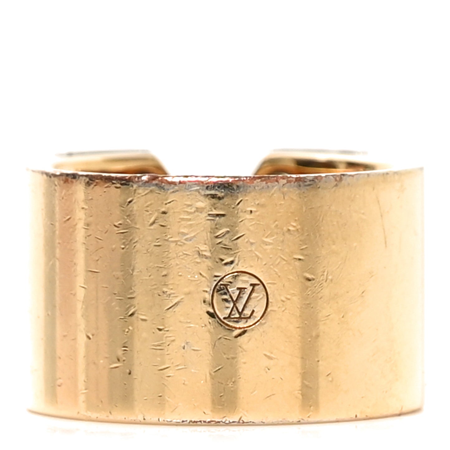 Brass Essential V Ring L 57 8 Gold Silver