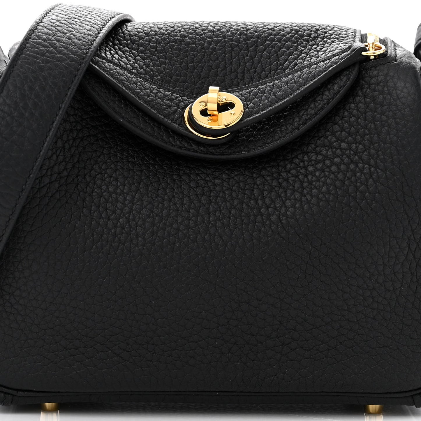 Taurillon Clemence Mini Lindy 20 Black