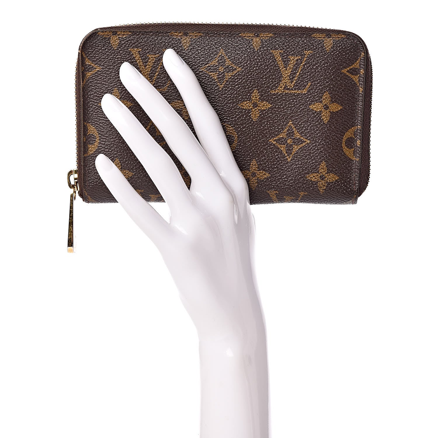 Louis Vuitton Monogram Zippy Compact Wallet 2 of 11