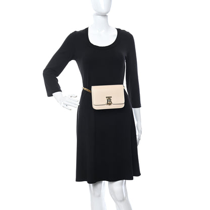 Burberry Calfskin TB Chain Belt Bag Vanilla 2 of 10