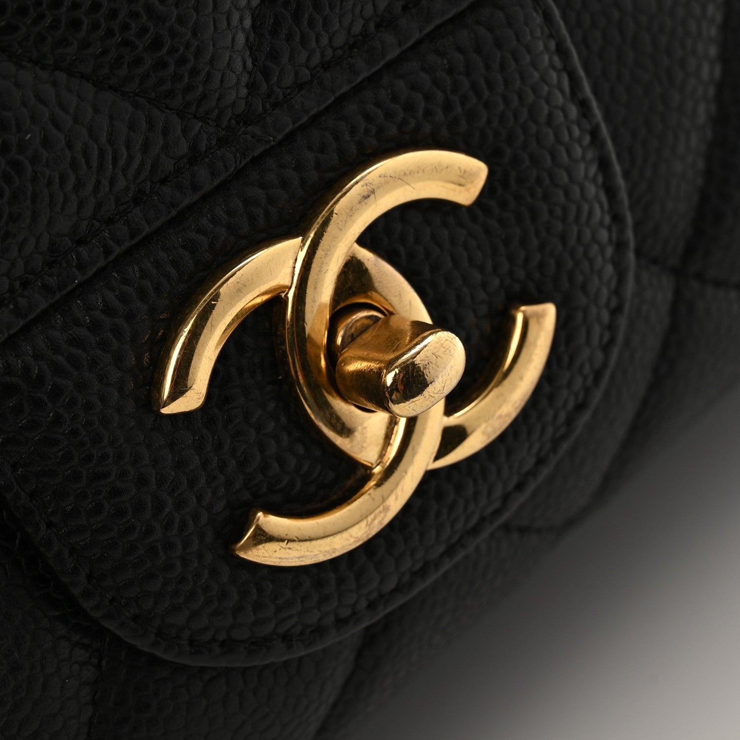 Chanel Caviar Quilted Maxi Double Flap Black 11 of 12