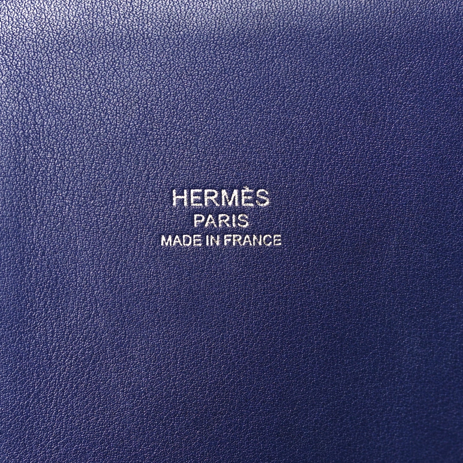 Hermes Epsom Tressage 1923 Bolide 31 Bleu Encre 6 of 11