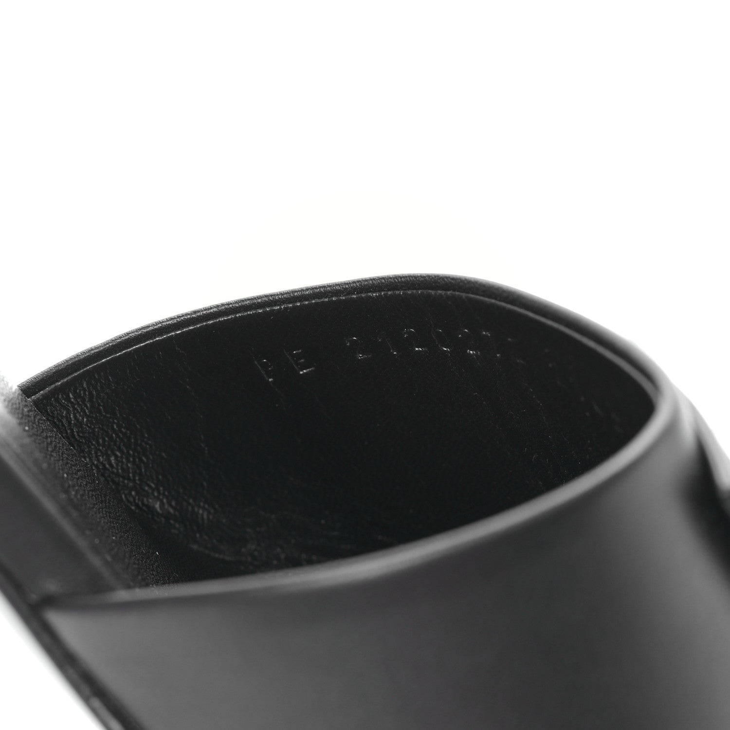 Hermes Calfskin Dreamy Sandals 37 Black 8 of 9