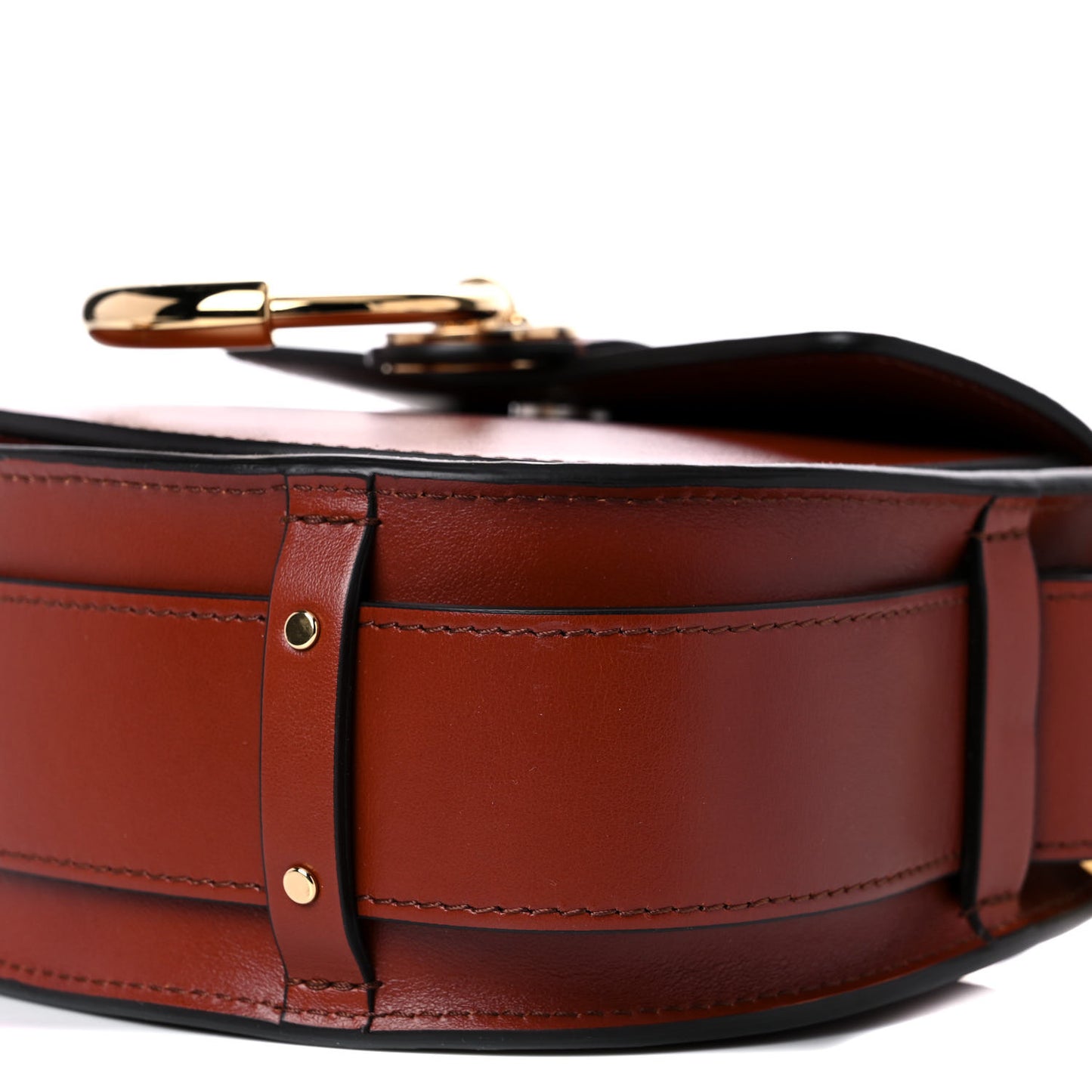 Calfskin Small Tess Bag Sepia Brown