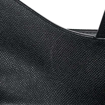 Christian Dior Grained Calfskin Saddle Bag Black 11 of 13