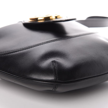 Gucci Calfskin Medium Arli Shoulder Bag Black 6 of 10