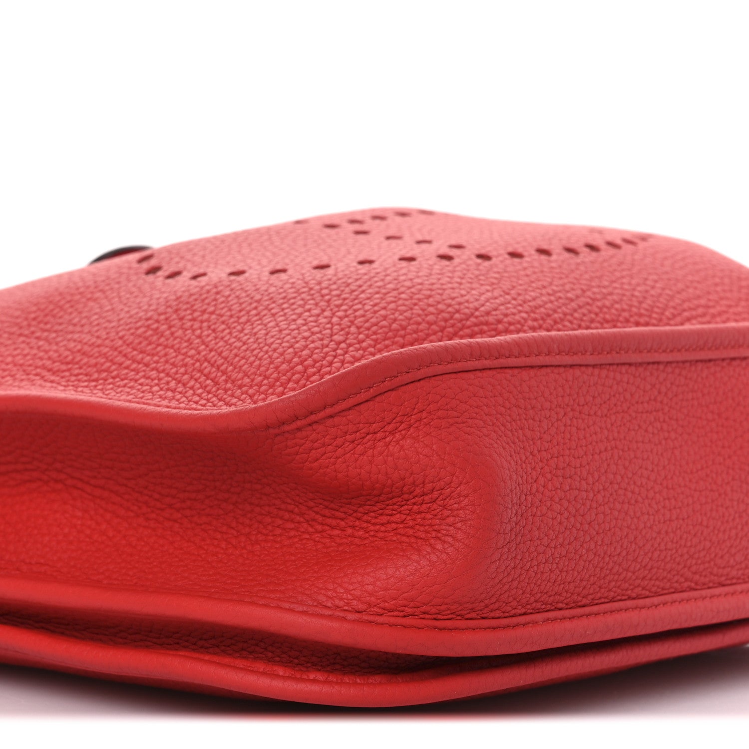 Hermes Taurillon Clemence Evelyne III PM Rouge Tomate 9 of 13