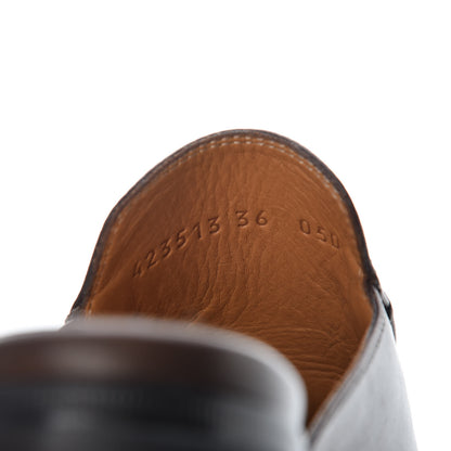 Gucci Calfskin Womens Princetown Slippers 36 Fondente Brown 8 of 9