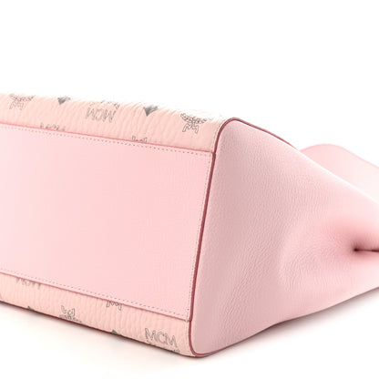 MCM Visetos Medium Aren Hobo Powder Pink 10 of 10