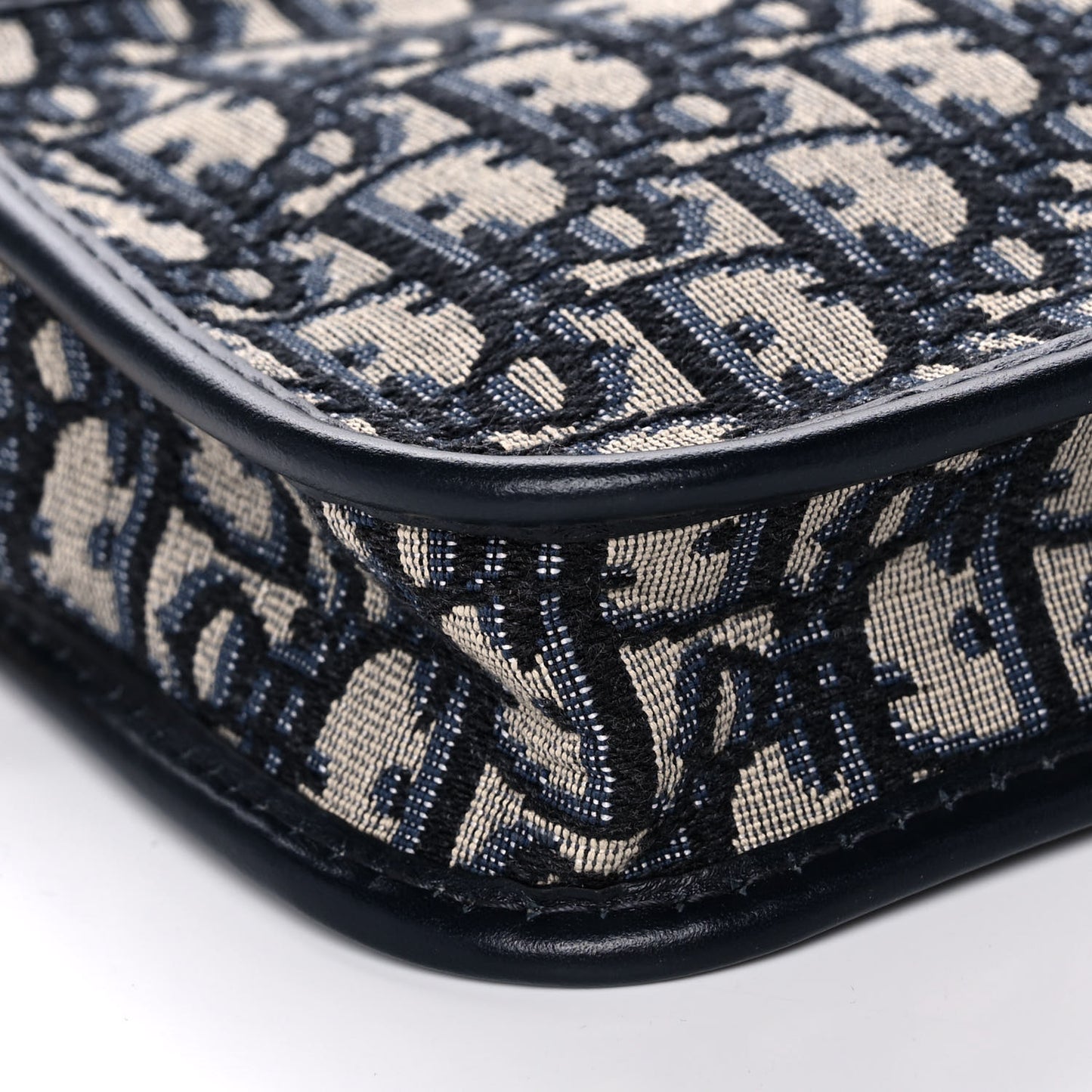 Oblique Diorquake Clutch Blue
