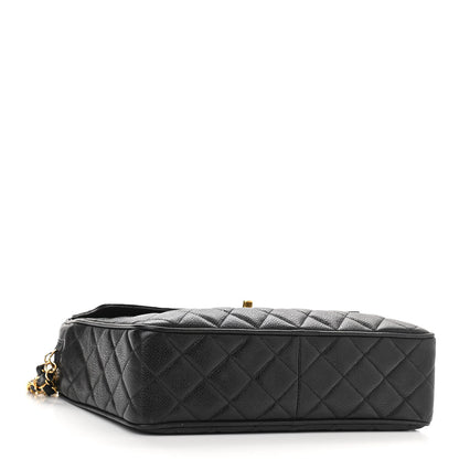 Chanel Caviar Quilted Camera Case Black 4 of 12