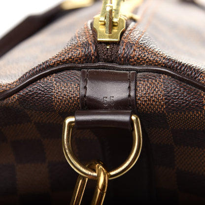 Louis Vuitton Damier Ebene Keepall Bandouliere 55 8 of 8