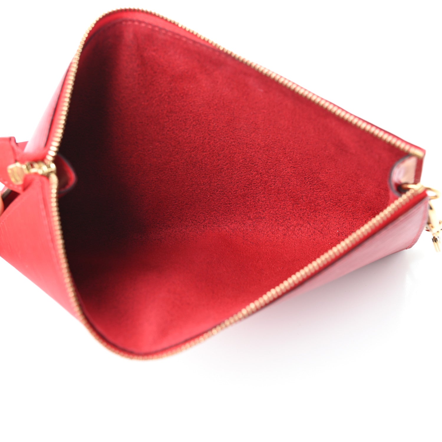 Louis Vuitton Epi Pochette Accessories 24 Rouge 5 of 8