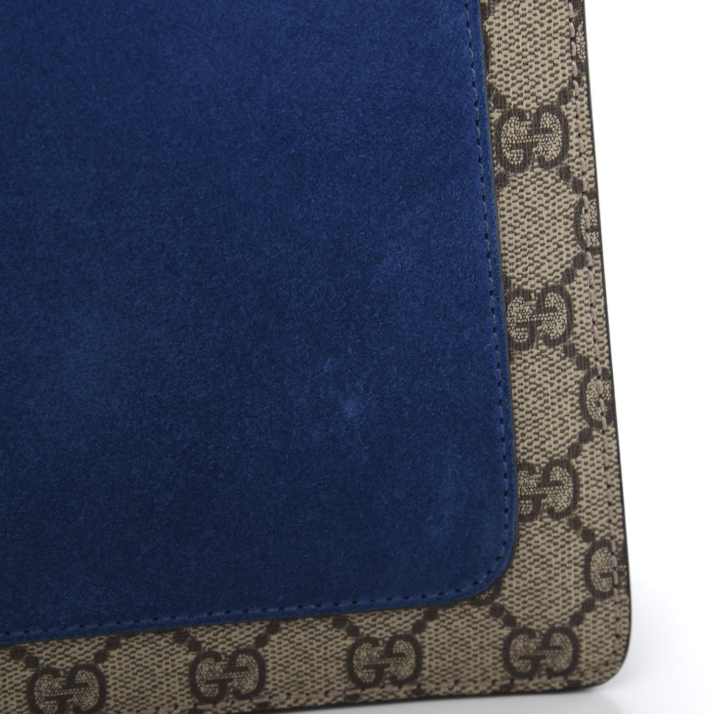 GG Supreme Monogram Medium Dionysus Shoulder Bag Blue