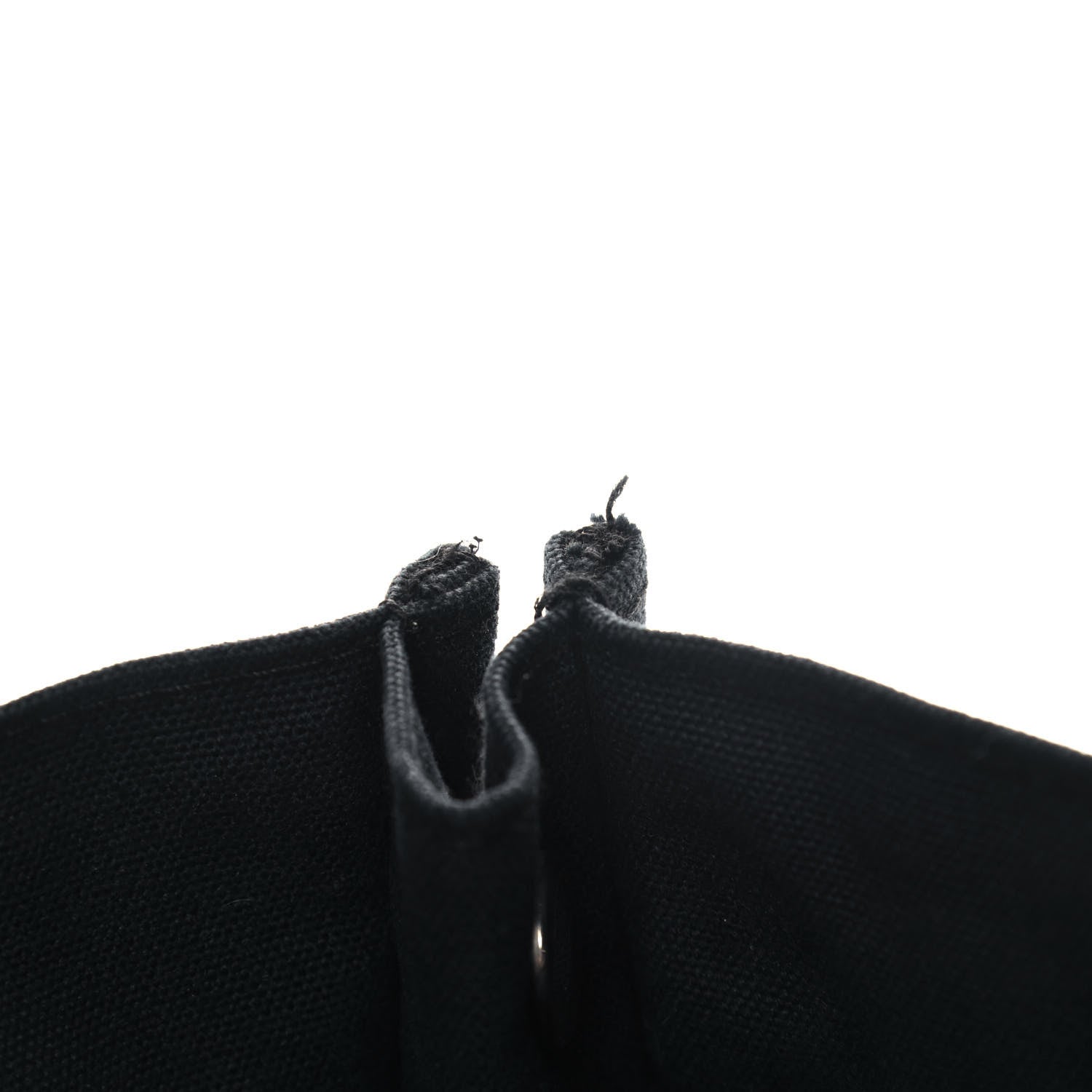 Hermes Canvas Herline PM Tote Black 9 of 10
