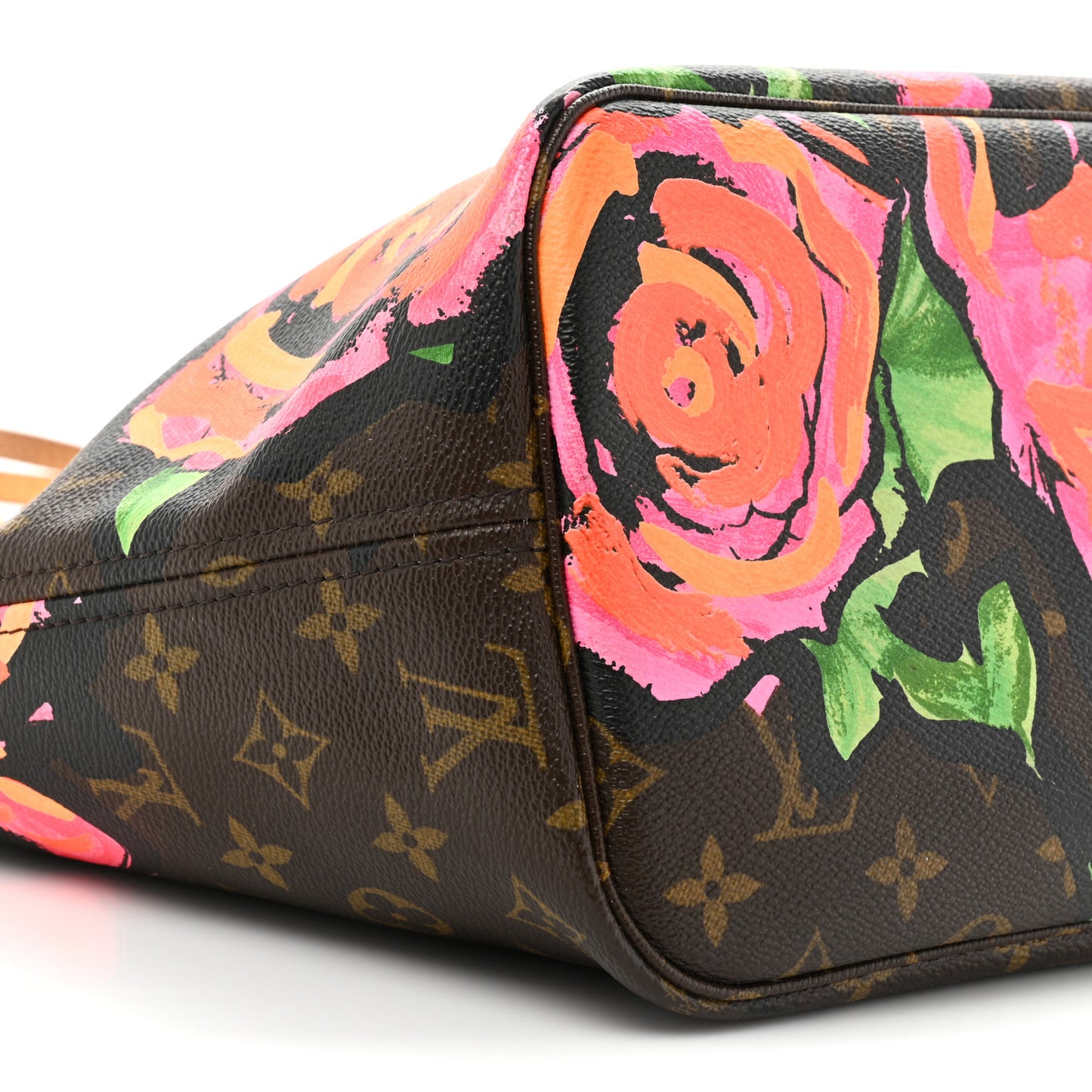 Monogram Roses Neverfull MM
