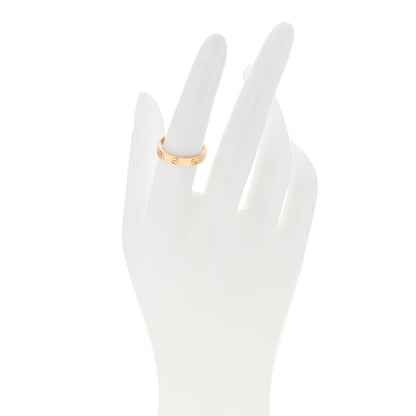 Cartier 18K Yellow Gold 3.5mm LOVE Wedding Band Ring 54 6.75 2 of 5