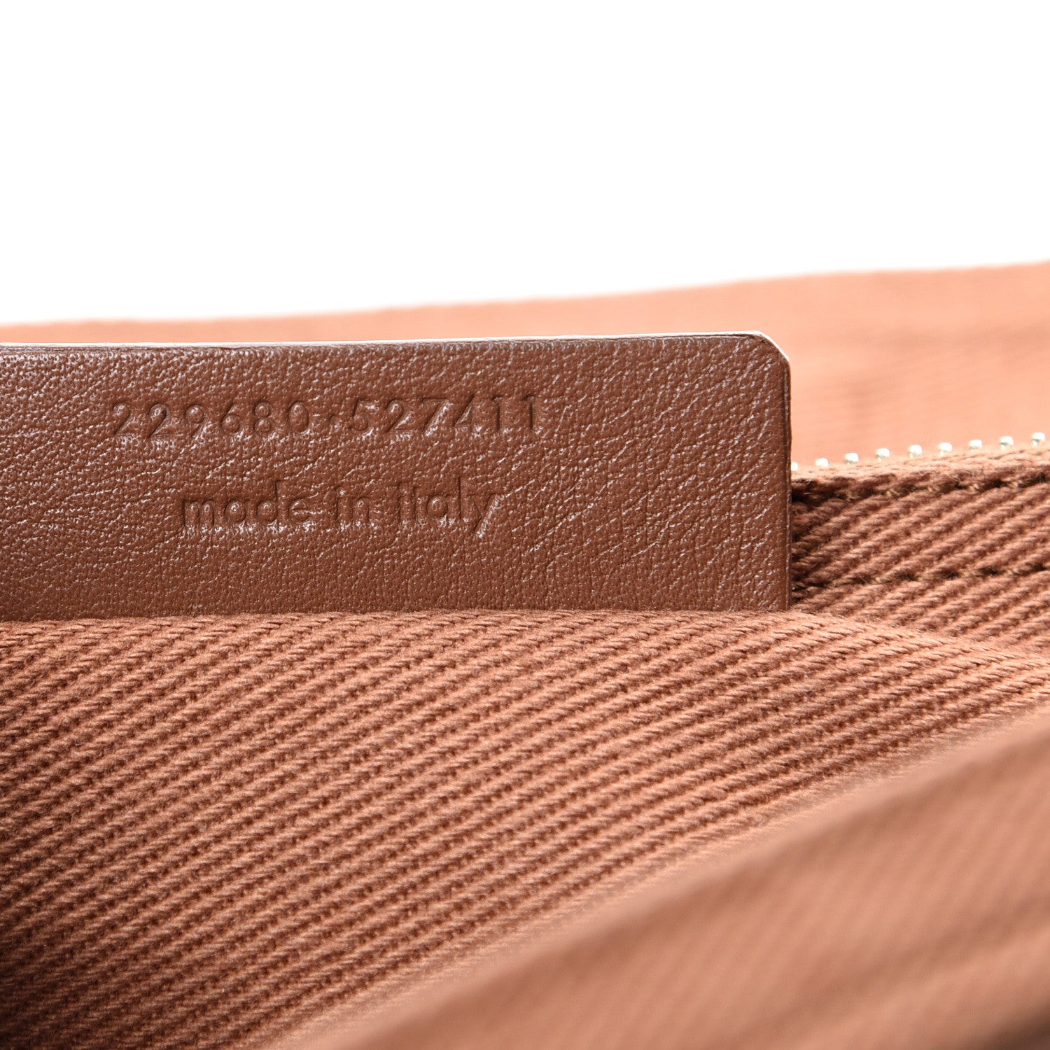 Saint Laurent Calfskin Canvas Medium Muse Two Brown 6 of 12
