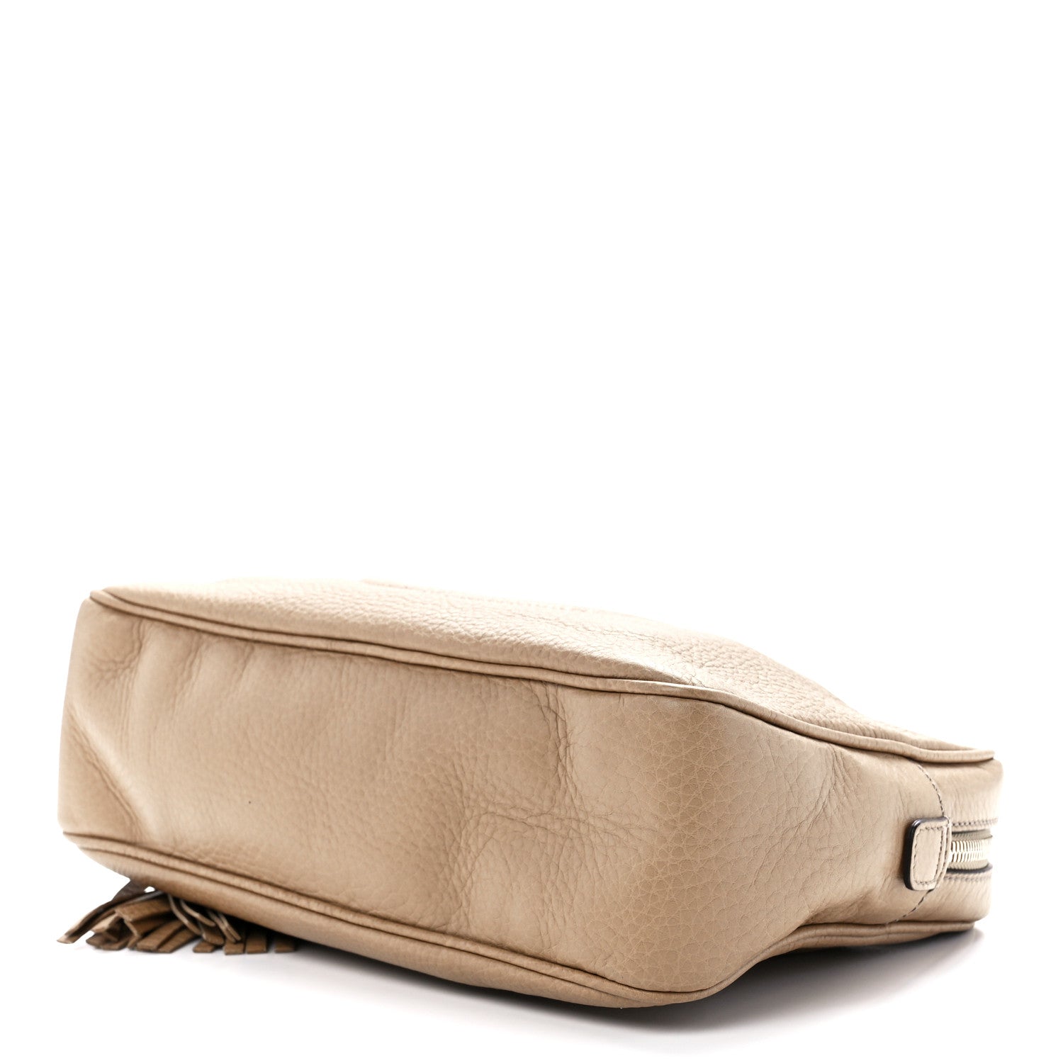Gucci Pebbled Calfskin Small Soho Bowler Camelia 9 of 11