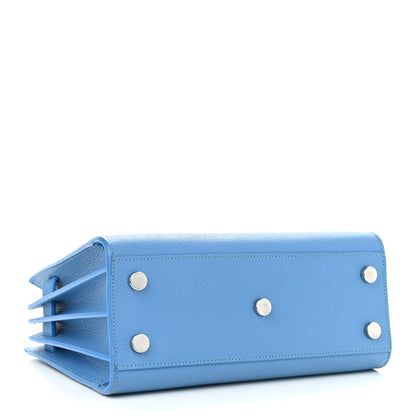 Saint Laurent Grained Calfskin Nano Sac De Jour Blue Clair 4 of 16