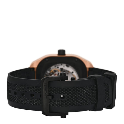 Hermes 18K Rose Gold 39mm H08 Automatic Watch Noir 3 of 5