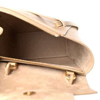 Celine Laminated Calfskin Nano Belt Bag Gold 5 of 10