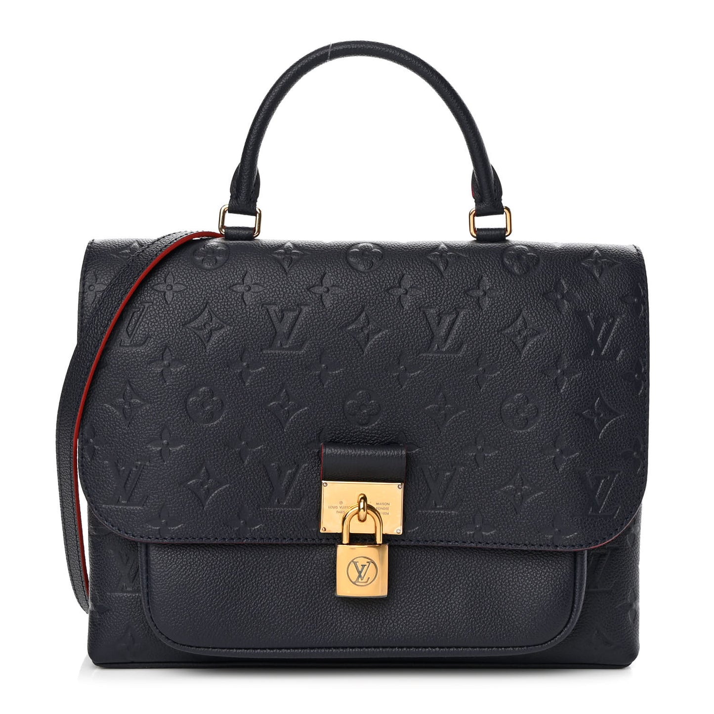Empreinte Marignan Marine Rouge
