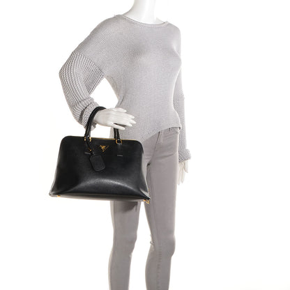 Prada Saffiano Lux Medium Promenade Tote Black 2 of 10