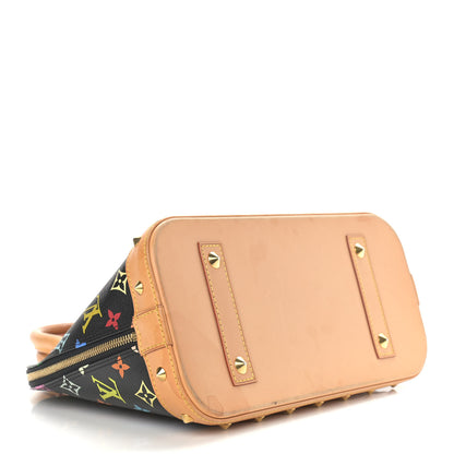 Louis Vuitton Monogram Multicolor Alma PM Black 4 of 15
