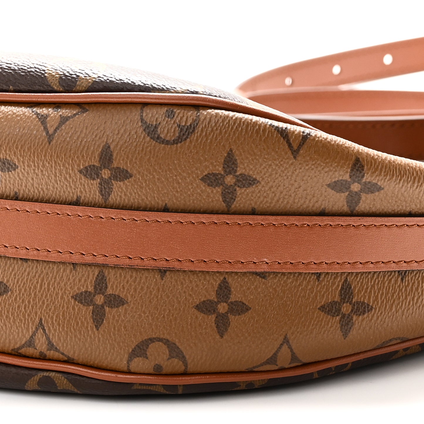 Reverse Monogram Loop Hobo