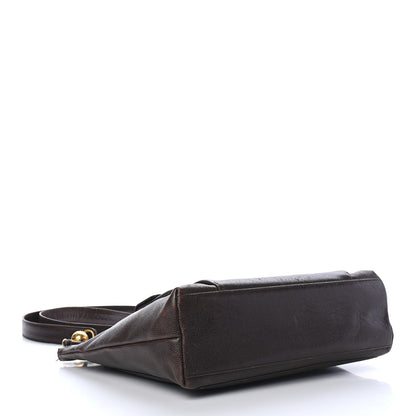 Chanel Caviar Flap Shoulder Bag Brown 3 of 4