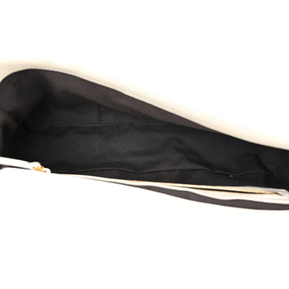 Fendi Nappa FF 1974 Embossed Baguette White 5 of 13