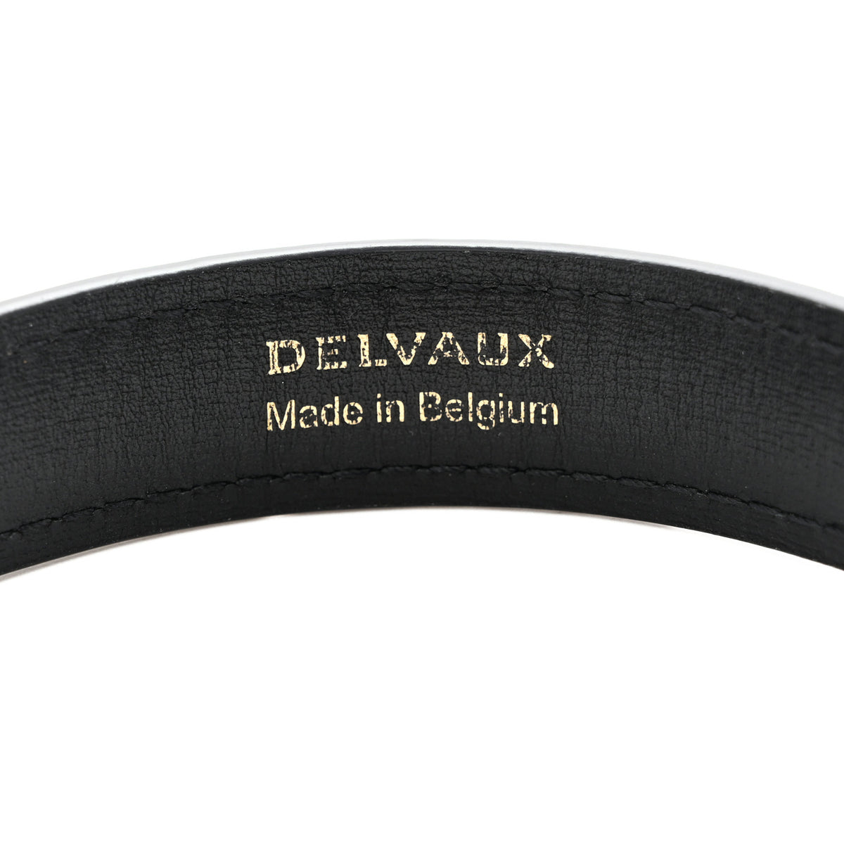 Delvaux Rodeo Calfskin Short Chain Strap Black 3 of 5