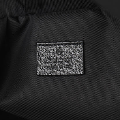 Gucci Nylon 80s Logo Patch Belt Bag Black 6 of 11