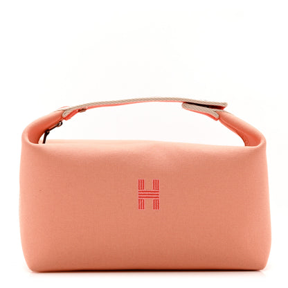 Hermes Canvas Small Bride-A-Brac Pouch Goyave 1 of 5