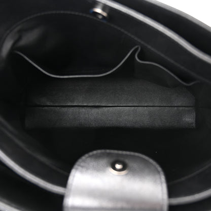 Chanel Iridescent Calfskin CC East West Shopping Tote Black 5 of 10