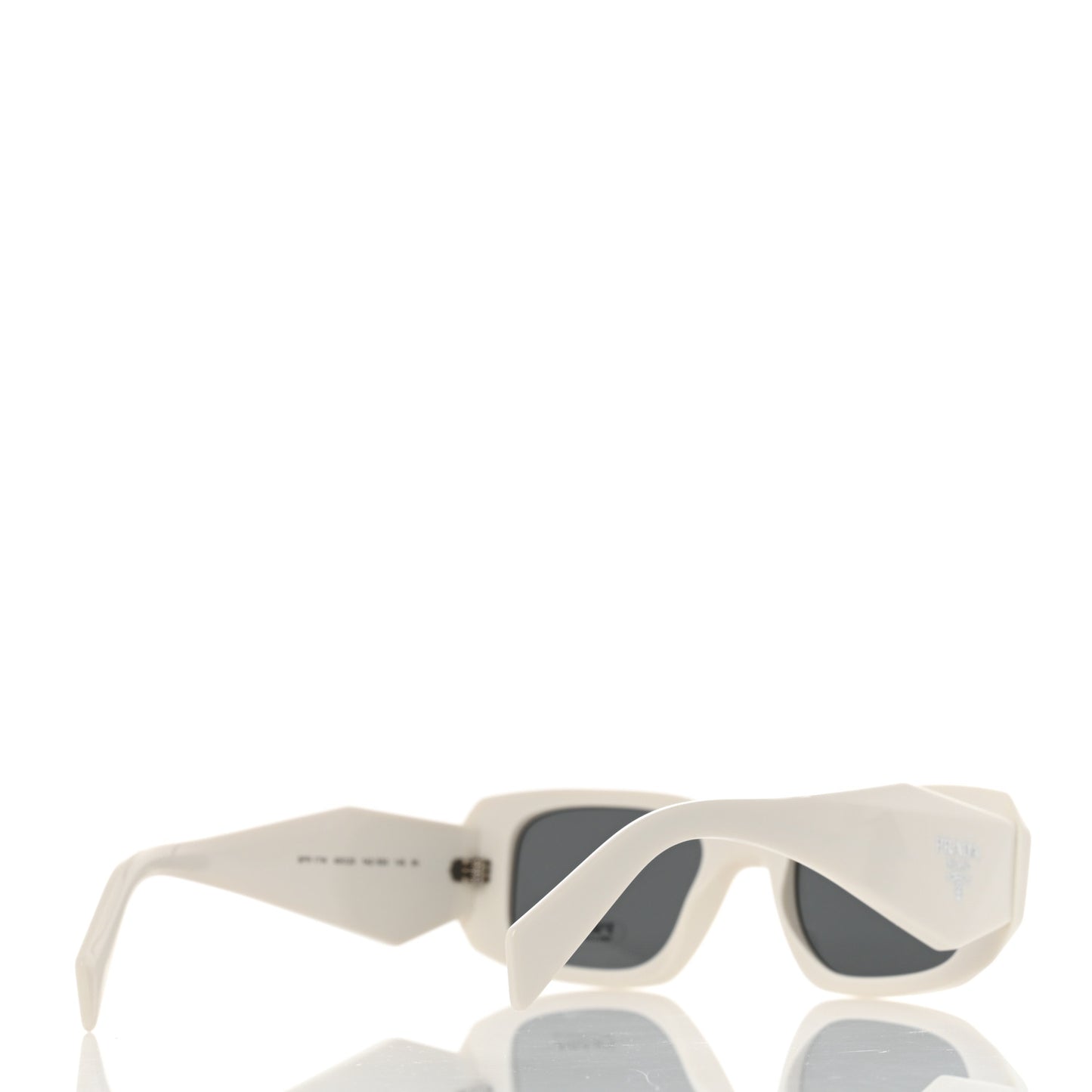Acetate Symbole Sunglasses SPR 17W White