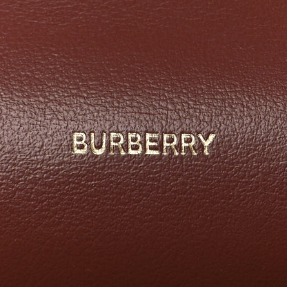 Burberry Calfskin Canvas Horseferry Print Hackberry Crossbody Bag Natural Tan 6 of 10