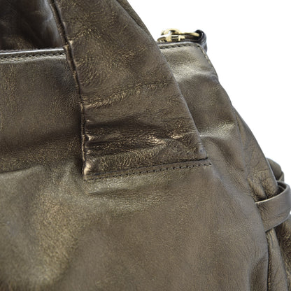 Gucci Metallic Medium Hysteria Tote Bronze 12 of 13