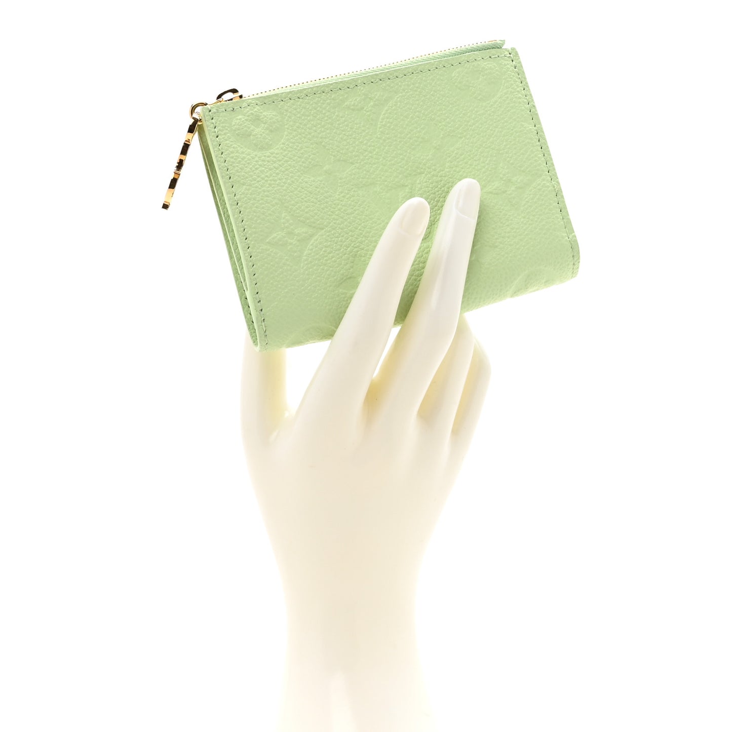 X TM Empreinte Monogram Lisa Wallet Green Tea