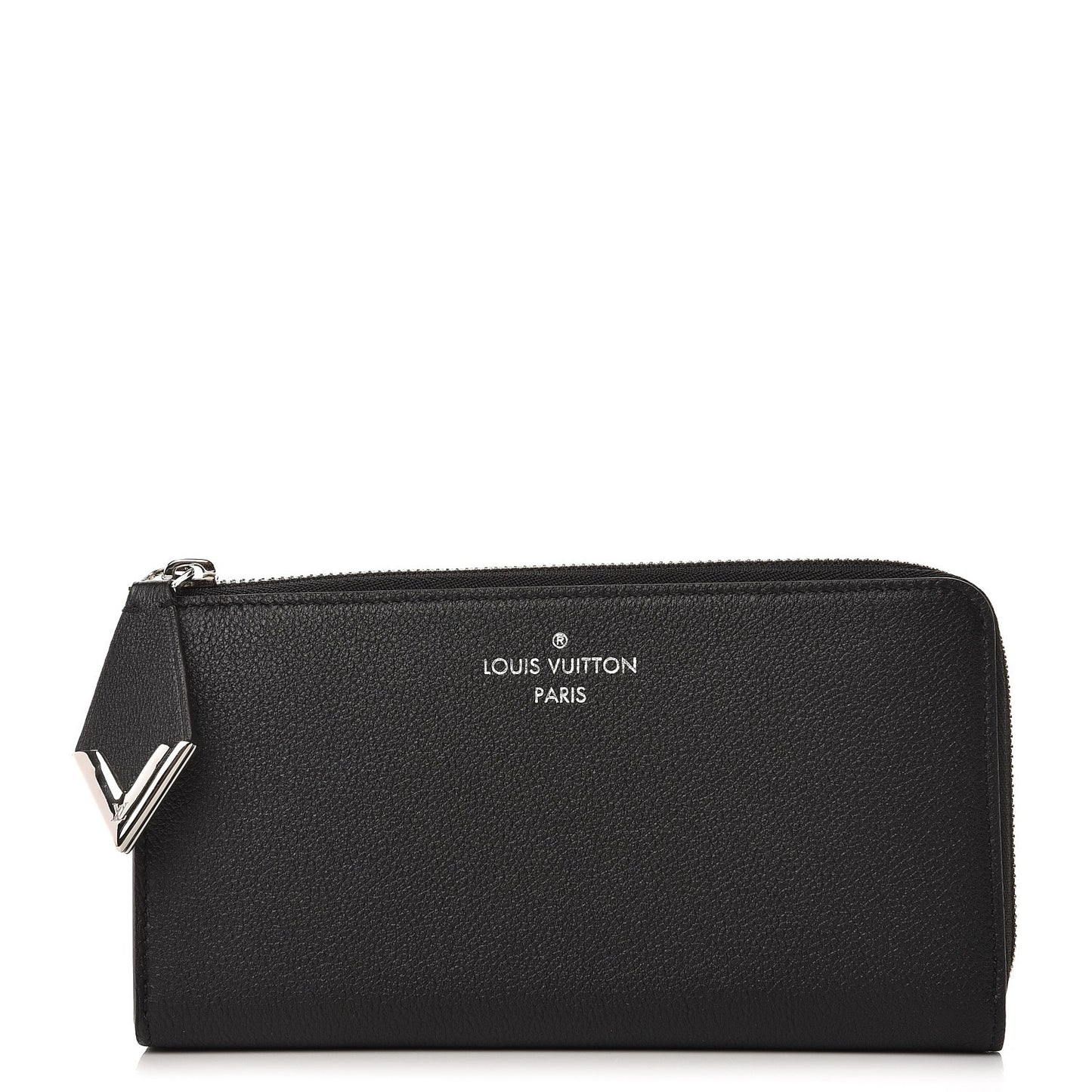 Veau Cachemire Comete Wallet Black